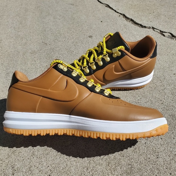 🔥Sold🔥Nike Lunar Force 1 Duckboot Low Ale Brown - Picture 5 of 5